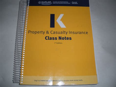 ISBN: XXX-X-XXXX-XXXX-X PPN: XXXX-XXXX. . Kaplan property and casualty pdf